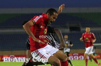 بالصور قفزة عبد الظاهر وصراخ وليد واعتراضات انبى فى كواليس الفوز بخماسية