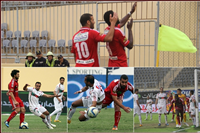 صور فوز الأهلي على الرجاي 2-1 عن طريق بيتر وصلاح الدين سعيد