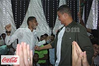 سعد سمير يحتفل بعقد قرانه في مدينة بنها