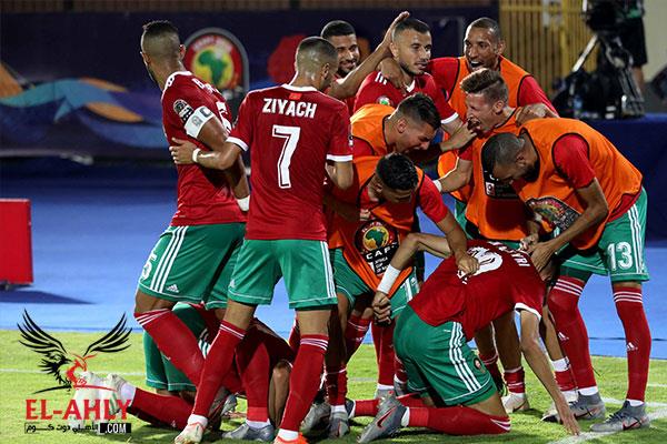 فرحة مجنونة وصراع قوي بين اللاعبين في ليلة تأهل المغرب