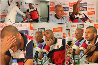 فيديو وصور المؤتمر الصحفي لعبد العزيز عبد الشافي ومتعب قبل مباراة السوبر