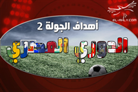 اهداف الجولة الثانية من الدوري المصري